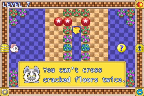 Mouse House puzzle with narrow walkways